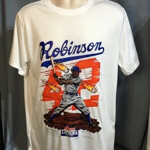 NEW Jackie Robinson Los Angeles Dodgers Baseball T-shirt